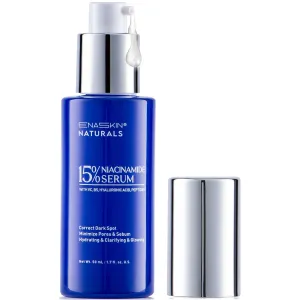 Enaskin Naturals 15% Niacinamide Serum With VC, B5, Hyaluronic Acid, Peptide | For All Skin Types