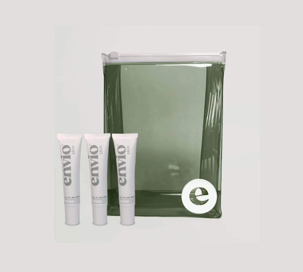 Envio Salicylic Acid 2% Gel Serum – Clears Up and Prevents Whiteheads and Blackheads – 30 Day Supply, 0.7 Fl Oz (Pack of 3) with Free Waterproof Bag