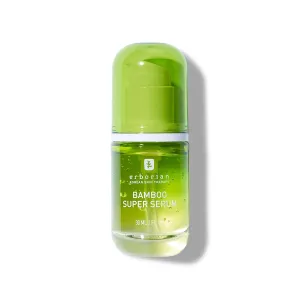Erborian Bamboo Super Serum - Hydrating Facial Serum with Hyaluronic Acid for Replenished, Moisturized & Radiant Skin- Long-Lasting Intense Hydration - Korean Skincare – 1 fl oz