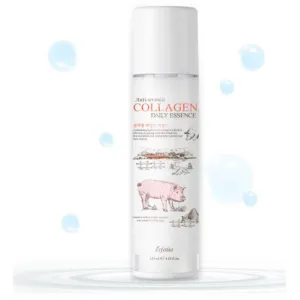Esfolio Collagen Daily Essence – Hydrating & Firming Face Serum, Anti-Aging Korean Skincare with Hydrolyzed Collagen, Moisturizing for All Skin Types, 4.05 FL OZ