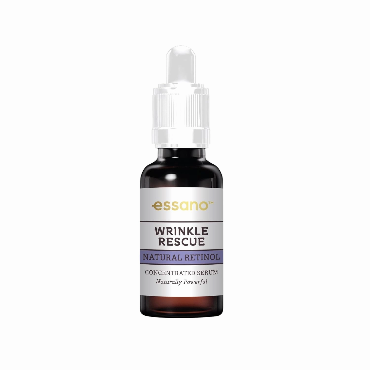 Essano Wrinkle Rescue Retinol Serum for Face with 1% Bakuchiol, Face Serum Supports Anti Aging, Appearance of Fine Lines, Wrinkles, Cruelty Free, 20ml