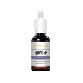 Essano Wrinkle Rescue Retinol Serum for Face with 1% Bakuchiol, Face Serum Supports Anti Aging, Appearance of Fine Lines, Wrinkles, Cruelty Free, 20ml