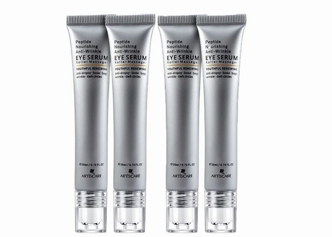 Essence Beauty,Anti Aging Serum Visibly Reduces Under-Eye Bags, Wrinkles, Dark Circles, Fine Lines & Crow's Feet Instantly - Instant Wrinkle Remover For Face (Color : 4pcs)