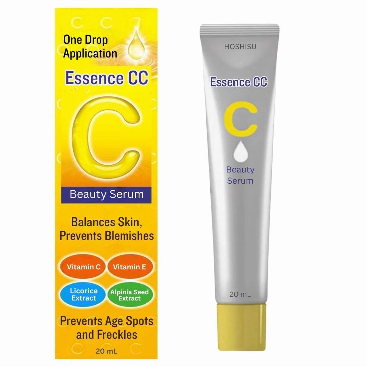 Essence CC Vitamin C Serum – 20 ml, Made in Japan