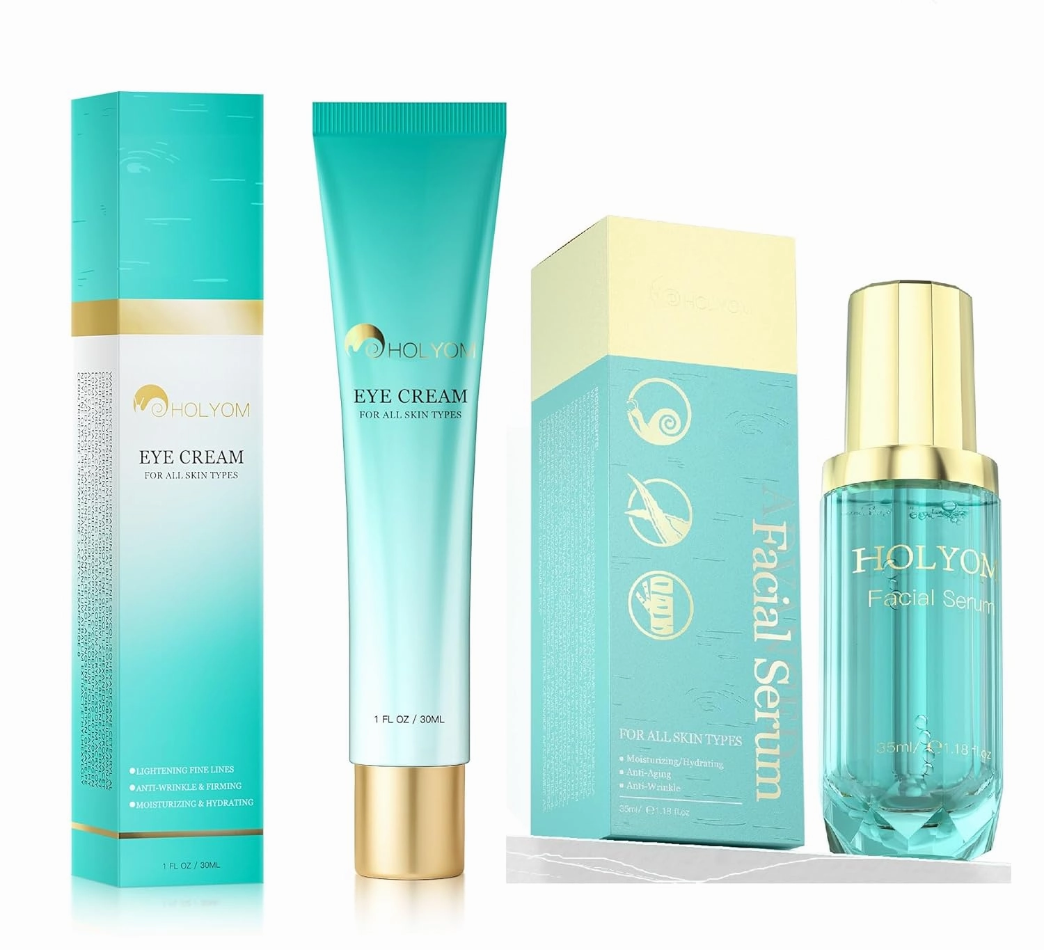 Eye Cream & Face Serum