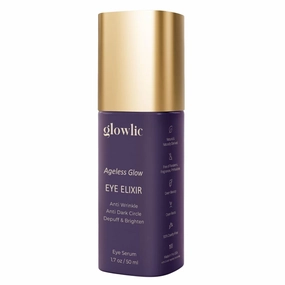 Eye Cream For Dark Circles, Wrinkles & Puffiness With Hyaluronic Acid, Vitamin C & E - Powerful Eye Serum | Glowlic