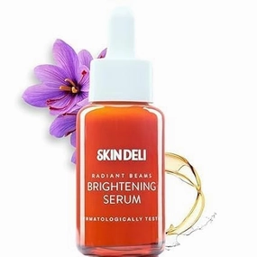 Face Brightening Serum | 3% Niacinamide, Alpha Arbutin and Saffron Serum for Treating Hyper Pigmentation & Uneven Skin Tone | Provides Clear, Glowing & Brightening