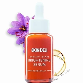Face Brightening Serum | 3% Niacinamide, Alpha Arbutin and Saffron Serum for Treating Hyper Pigmentation & Uneven Skin Tone | Provides Clear, Glowing & Brightening