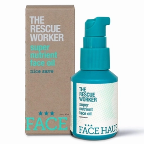 FACE HAUS Rescue Worker Hydrating Serum – Squalane & Vitamin E for Skin Repair