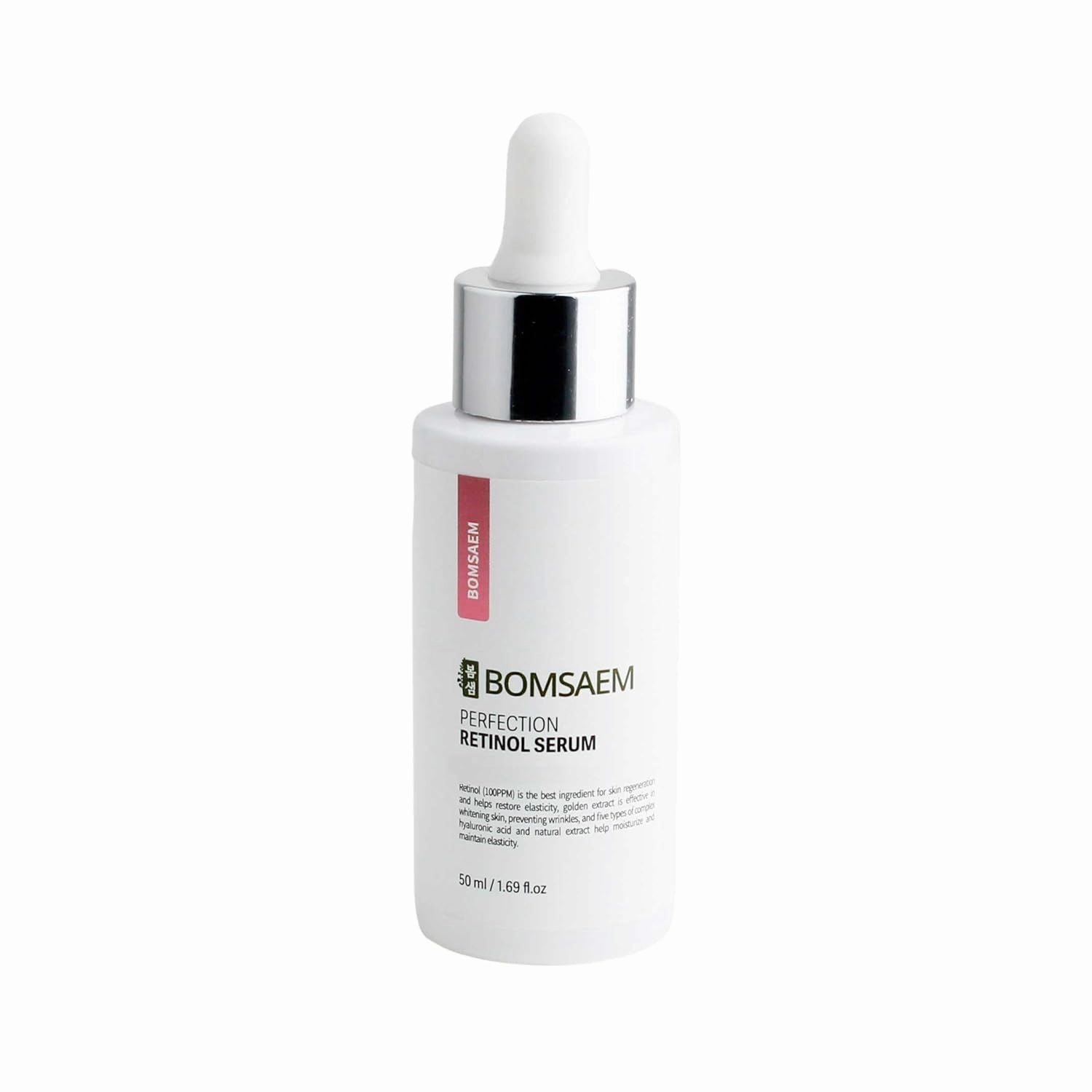 Face Retinol Serum 50ml / 1.69fl. OZ for Skin Elasticity Moisturizing Soothing Calming and Sensitive Skin with Natural Plant Source Extracts and & Peptide Complex Ingredients