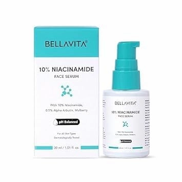 Face Serum | 10% Niacinamide, 0.5% Alpha Arbutin & Hyaluronic Acid | Treats Pigmentation | Repairs Skin Barrier | pH Balanced | Non-Irritating | Non-Sticky |
