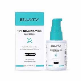 Face Serum | 10% Niacinamide, 0.5% Alpha Arbutin & Hyaluronic Acid | Treats Pigmentation | Repairs Skin Barrier | pH Balanced | Non-Irritating | Non-Sticky