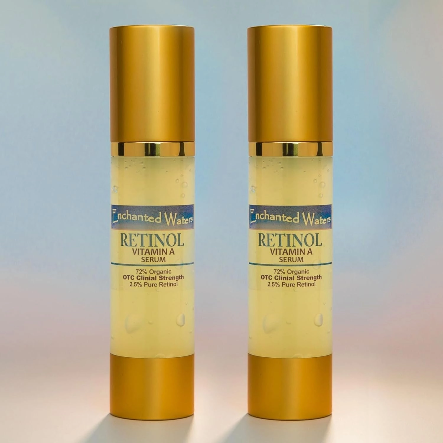 Face Serum with Hyaluronic Acid, Vitamin E & Organic Ingredients – Anti-Aging Treatment for Wrinkles, Fine Lines, Acne & Dark Spots – Hydrating Night Serum for Glowing Skin – 8 oz