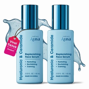 Facial Serum Hyaluronic & Ceramide - 2 Pack - 1.67 - Fl. Oz Each