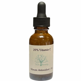 Facial Serum​Ultimate Antioxidant 20% Vitamin C   Ferulic, Arginine & Hyaluronic Acid 1oz.