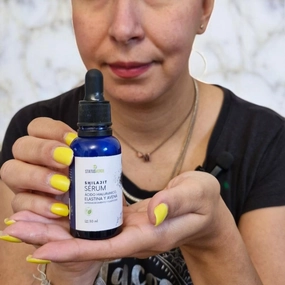 facial serum with SHILAJIT, anti-aging, brightens the skin, rejuvenates, tightens the skin, refreshes, moisturizes, prepares the skin, anti-aging, anti-wrinkle