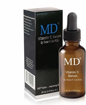Factor Face Serum – Anti-Aging Face Serum with Vitamin C in L-Ascorbic Acid Form for Face & Body – Ideal for Fine Lines & Wrinkles Removal, Dark Spot Reduction & Collagen Production