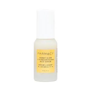 Farmacy Face Exfoliator Serum - Honey Glow 17% AHA   BHA Liquid Exfoliant & Salicylic Acid Serum - Resurfacing Skin Care for Reduced Pores   Texture - Hydrates Skin for an Overall Glow (30ml)