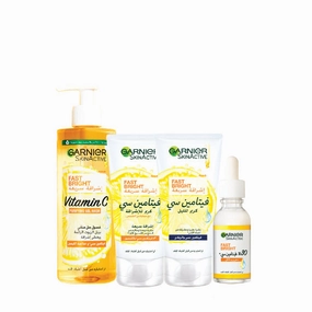 Fast Bright Vitamin C Face Wash   Day & Night Creams   Serum At 20% OFF