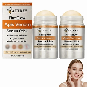 FirmGlow Apis Venom Serum Stick, Advanced Firming & Wrinkle-Reducing Cream, Skin Firming Cream For Body, Restore Skin Elasticity, Natural Serum Suitable for All Skin Types (2 Pack)