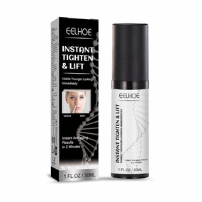 Firming Facial Serum with Hyaluronic Acid & Vitamin C – Reduces Wrinkles, Fine Lines, Eye Bags – Tightens Skin for Face, Neck & Chest – Youthful Glow