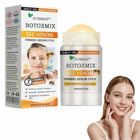 Flysmus Botox Bee Venom Firming Serum Stick, Advanced Firming & Wrinkle-Reducing Cream, Restore Skin Elasticity, Moisturizing, Lifts, Plumps, Natural Serum for All Skin Types (1PC)