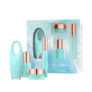 FOREO IRIS 2 Set Lymphatic Drainage Eye Massager- Eye Bags Remover- Anti Wrinkle Eye Puffiness Reducer- Firming PM Eye Serum, 0.5 fl oz  C-Concentrated Eye Cream, 0.5 fl oz  Eyelash Serum, 0.15 fl oz