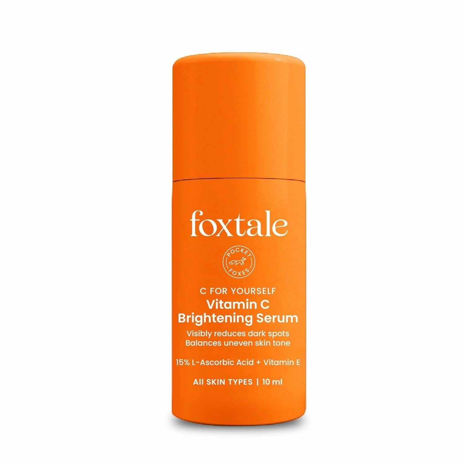 Fox.tale Vitamin C Brightening Serum, Deep Penetrating Formula, Dark Spot Reducer, 5 Day Results
