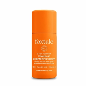 Fox.tale Vitamin C Brightening Serum, Deep Penetrating Formula, Dark Spot Reducer, 5 Day Results