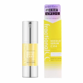fractional CC Needle Serum CX4, 600,000 Pieces, Made in Japan, Vitamin C, Glutathione, Pores, Glutathione, Centella Asiatica, Glass Skin, 1.1 fl oz (30 ml)