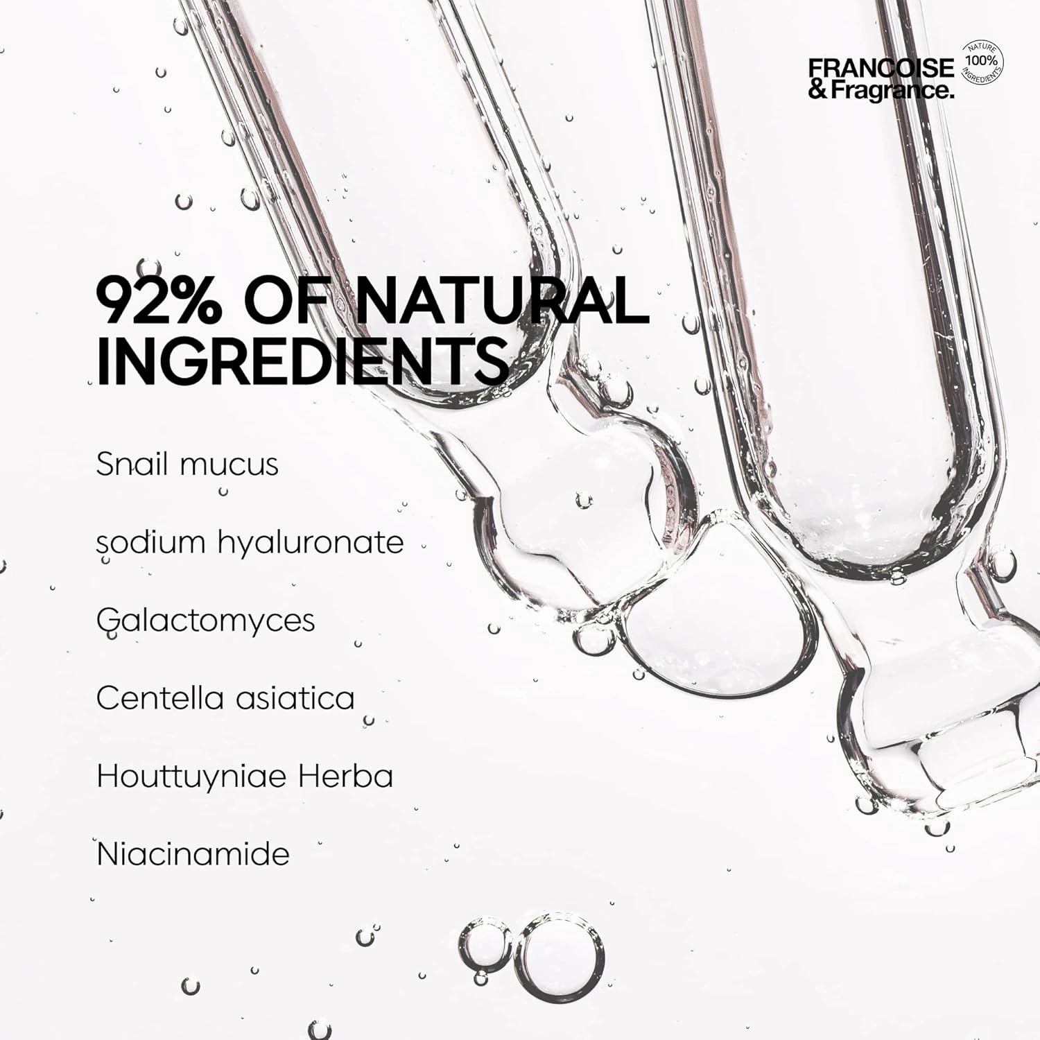 Francoise Select Personalized Ampoule Total Solution Skin care natural ingredients truly natural cosmetic K-beauty for Skin brilliant tone up, wrinkle improvement, skin soothing, moisturizing (All-in-one Perfecion Ampoule 1fl oz)