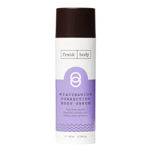 frank body Niacinamide Correcting Body Serum | Vegan, Cruelty Free, Anti-Aging Body Moisturizer | Tackles Uneven Skin with Niacinamide, Superfood Berry Extracts, & Green Tea | 4.43 fl oz / 140 mL