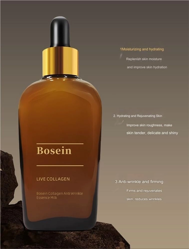 Frankincense Anti-Wrinkle Essence, Bosein Collagen Anti-Wrinkle Essence, Frankincense Collagen Essence, Collagen Firming Anti-Aging Cream(1Count (Pack of 1))