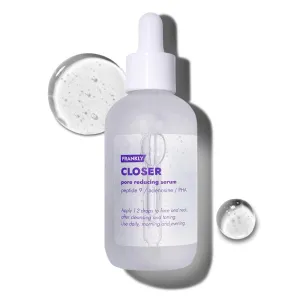 FRANKLY Closer Serum Mega Jumbo | Pore Minimizer Serum | 9 Peptides, Vegan Collagen, Adenosine, PHA | Korean Pore Minimizer for Glass Skin, Anti-Aging, Hydration, Elasticity | 3.38 fl oz
