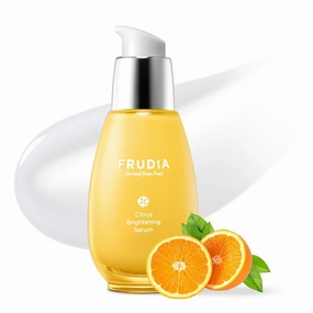 FRUDIA WELCOS Citrus Brightening Serum | Vitamin C Face Serum w/Mandarin Peel Extract, Vegan Vitamin C & Mela-Zero | Korean Vitamin C Serum for Face Skin Care | Hyperpigmentation Serum (1.69 fl oz)