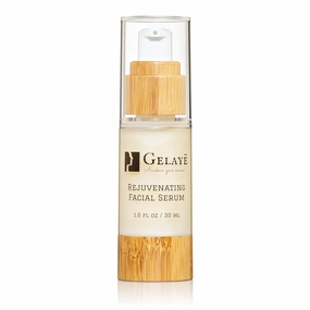 GELAYE Rejuvenating Facial Serum designed to improve skin tone, as well as hydrate, soften, and revitalize the skin. 100% Natural, Men and Women, 1 FL OZ.