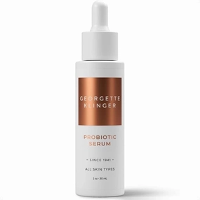 Georgette Klinger Probiotic Serum - Hydrating Face Serum With Hyaluronic Acid For Anti-Aging & Skin Barrier Repair, Balances Skin Microbiome, Enhancing Texture, Prevent Premature Aging - 1 oz