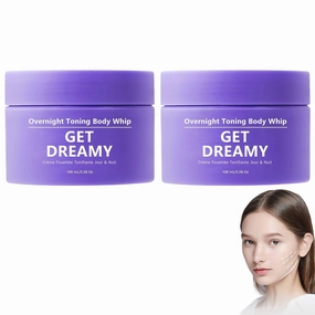 GET DREAMY Overnight Toning Whip, Instant Skin Tightening Cream for Body, GET-DREAMY Body Firming Cream for Women, Improve Skin Sagging and Fine Lines, Natural Ingredients for All skin Types (2)