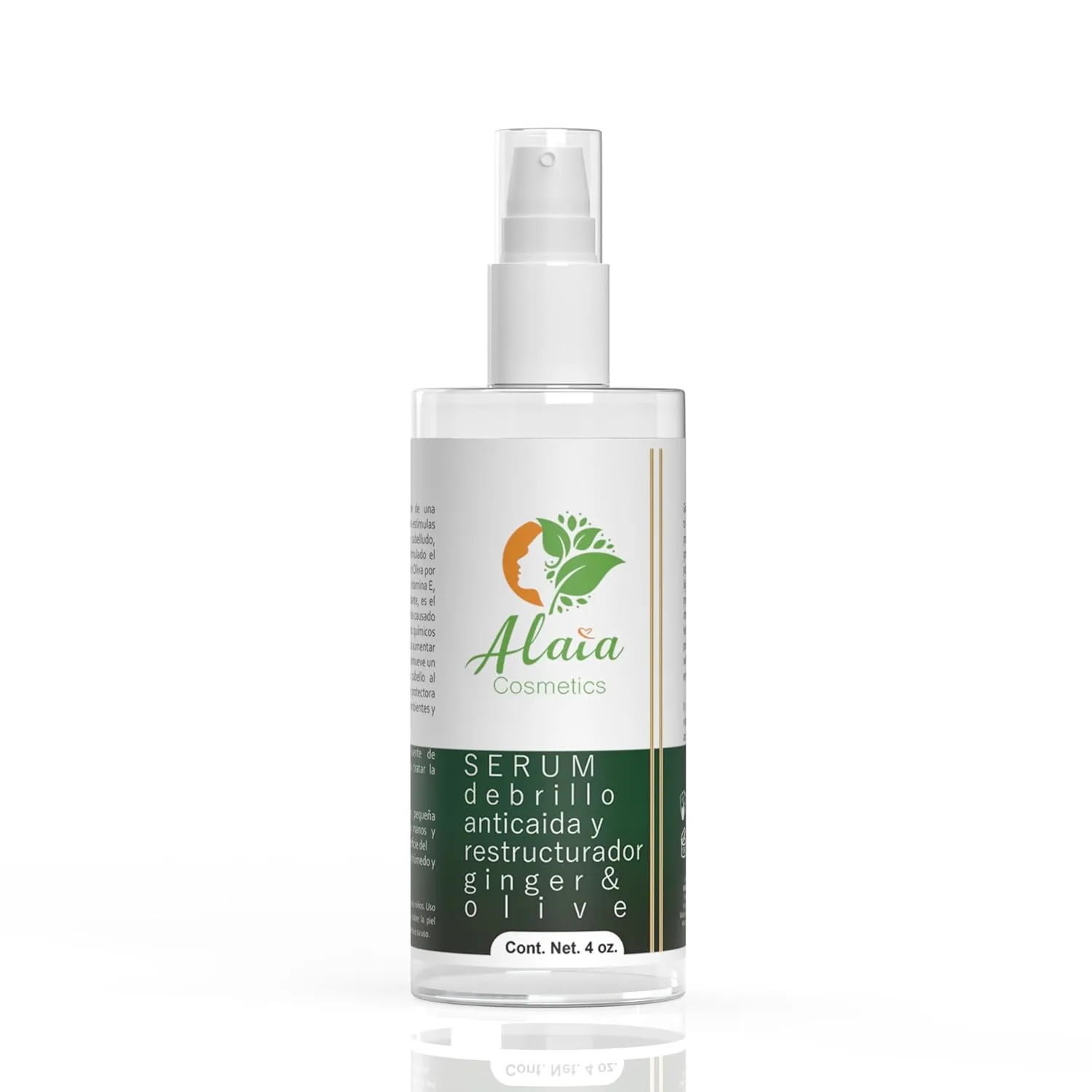 Ginger & Olive Hair Serum, Restructuring & Anti-Fall Treatment, 4 oz