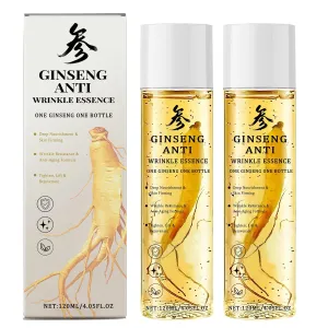 Ginseng Essence Anti-Wrinkle Essence - Rejuvenating Facial Serum for Youthful Skin, Reduces Fine Lines & Wrinkles, Hydrates & Firms Skin, with Natural Ginseng Extract, 4.05 fl oz