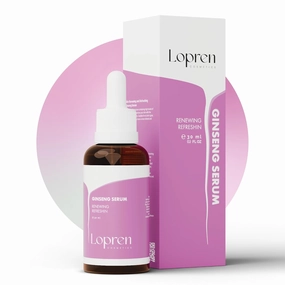 Ginseng Serum, Skin Renewing & Hydrating Facial Serum, High-Potency Ginseng & Peptides for Anti-Aging, Wrinkle Care & Skin Radiance, Paraben-Free & Fragrance-Free, 30ml