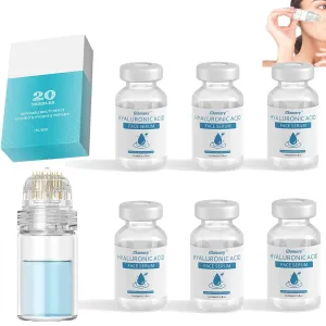 Glamory Micro Infusion System for Face,Stem Cell Serum for Face,Micro Infusion Facial System,Microinfusion System,Microneedling Serum for Skin Care (6pcs)