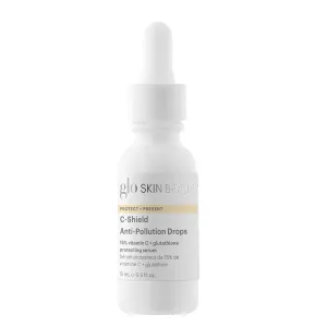 Glo Skin Beauty C-Shield Anti-Pollution Drops Travel Size, Offers Advanced Anti-Pollutant and Blue Light Protection for Improved Complexion Clarity and Renewed Radiance (0.43 Fl Oz)