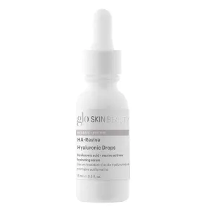 Glo Skin Beauty HA-Revive Hyaluronic Drops, Travel Size - Hydrating Serum, Boosts Moisture Levels for Refreshed, Radiant Skin (0.43 Fl Oz)