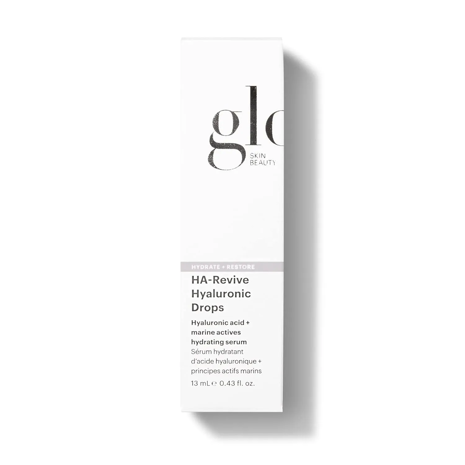 Glo Skin Beauty HA-Revive Hyaluronic Drops, Travel Size - Hydrating Serum, Boosts Moisture Levels for Refreshed, Radiant Skin (0.43 Fl Oz)