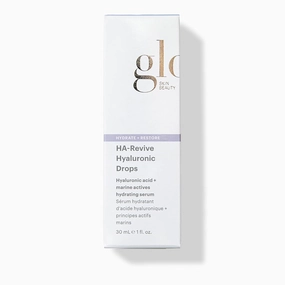 Glo Skin Beauty HA-Revive Hyaluronic Drops | Hydrating Serum, Boosts Moisture Levels for Refreshed, Radiant Skin (1 Fl Oz)