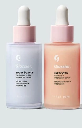 Glossier Serum Duo: Super Bounce   Super Glow