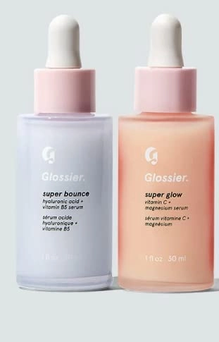 Glossier Serum Duo: Super Bounce   Super Glow