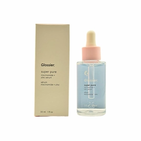 Glossier Super Pure Clarifying Face Serum with Niacinamide   Zinc 1 Fl oz / 30 mL