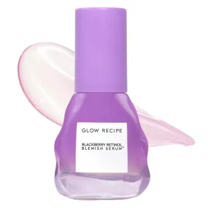 Glow Recipe Gentle Blackberry Retinol Night Serum - Anti Aging Korean Face Serum for Sensitive Skin   Hydrating Triple Retinoids & Glycerin to Clarify Blemishes, Smooth Texture, Lines & Wrinkles, 30ml